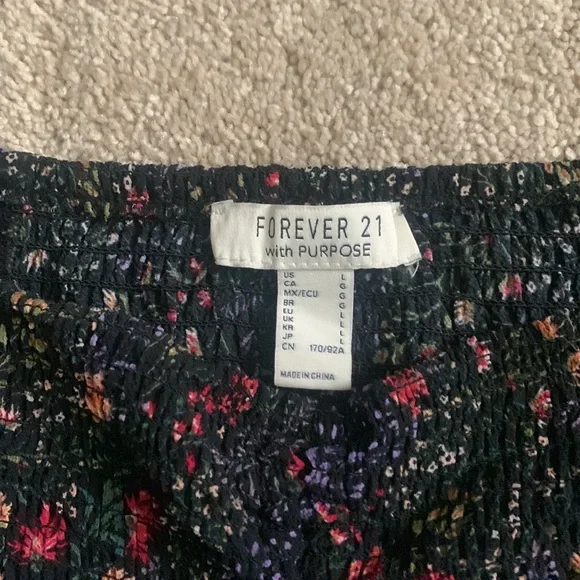 Forever 21 Long Sleeve Blouse, Size L *4 for $20* - Picture 2 of 3